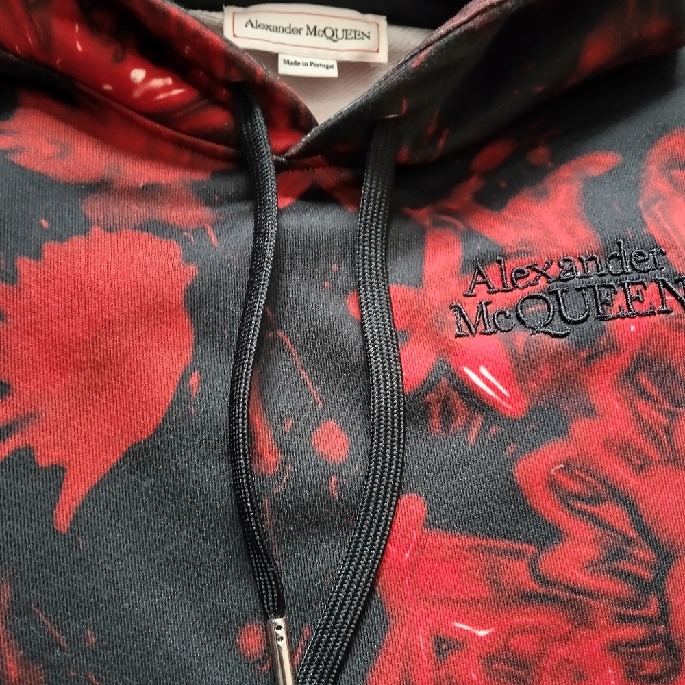 Alexander McQueen Unisex Limited Edition Rose Hoodie - Picture 7 of 13